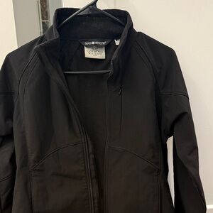 Black Diamond Black Zip-Up Jacket